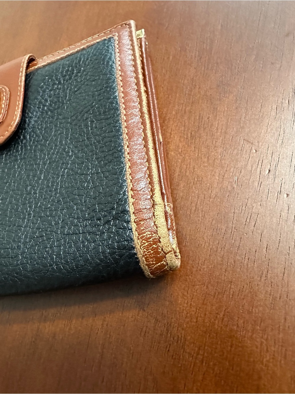 Bally Vintage Black/Brown Leather Bifold Wallet - Picture 3 of 11
